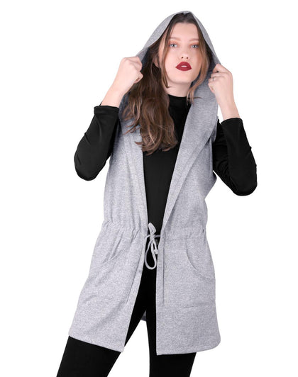 Chaleco Mujer Invernal Gris Stfashion 72605231