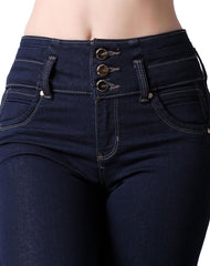 Jeans Mujer Moda Skinny Azul Fergino 52905008