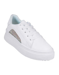 Tenis Niña Casual Blanco Stfashion 23504114