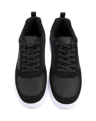 Tenis Hombre Casual Negro Capa De Ozono 06004215