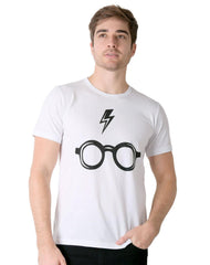 Playera Hombre Moda Camiseta Blanco Harry Potter 58205016