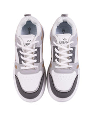 Tenis Hombre Casual Blanco Via Urbana 06804206