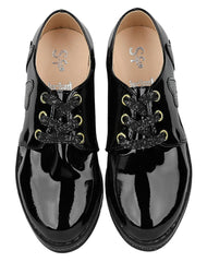 Zapato Niña Casual Plataforma Negro Stfashion 11603702