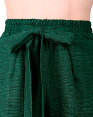 Short Mujer Casual Recto Verde Stfashion 69705422