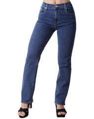 Jeans Mujer Basico Regular Azul Oggi Atraction 59105001