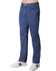 Jeans Hombre Básico Regular Azul Stfashion 63104417