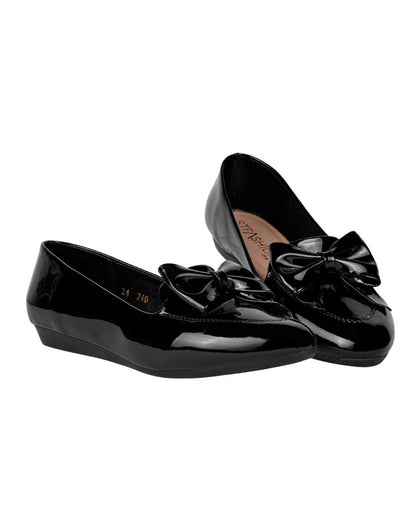 Flat Mujer Negro Stfashion 06204101