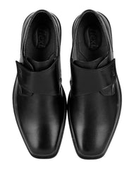 Zapato Hombre Mocasín Vestir Negro Piel Flexi 02503932
