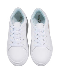 Tenis Niña Casual Blanco Stfashion 23504114