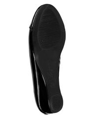 Zapato Mujer Mocasín Vestir Cuña Negro Stfashion 20203901