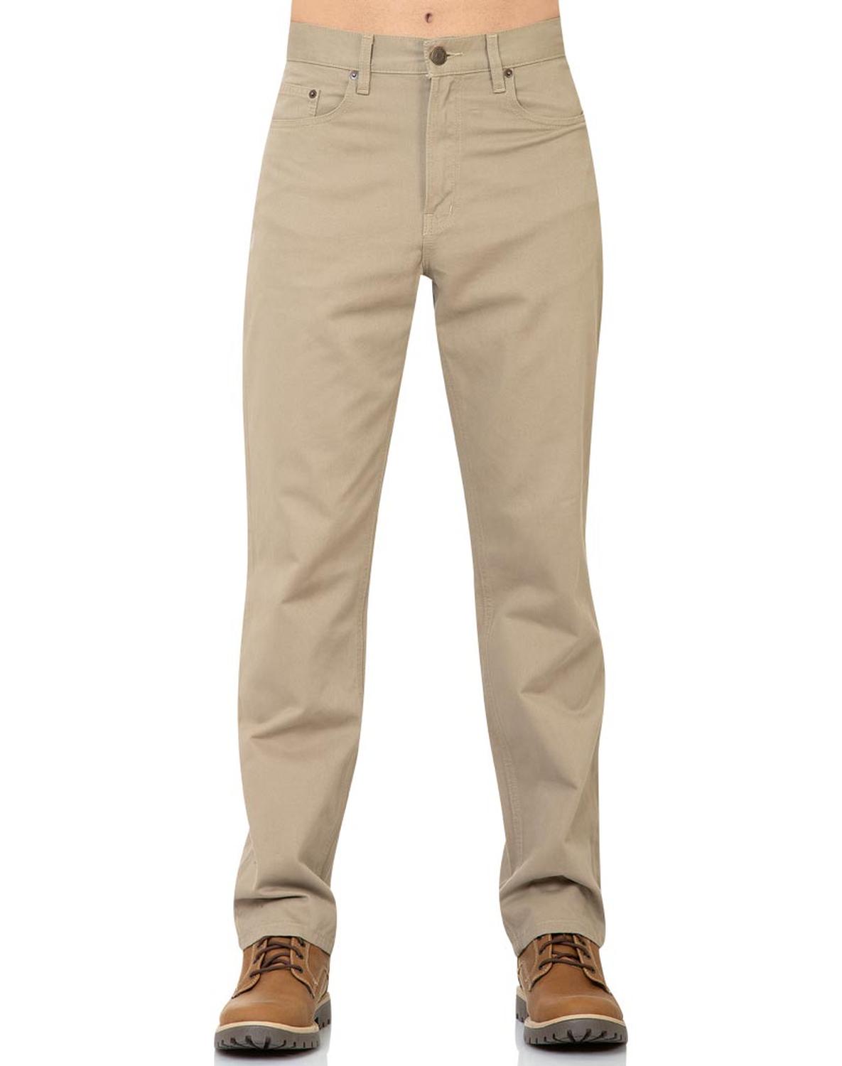 Pantalones Beige Casual Para Hombre Pantalones Vestir Ajustados