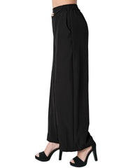 Pantalón Mujer Moda Recto Negro Stfashion 69704807