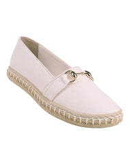 Zapato Mujer Mocasin Casual Crema Lady One 08604211