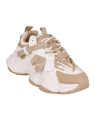 Tenis Mujer Casual Beige Via Urbana 06804105