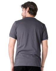 Playera Hombre Basico Camiseta Gris Stfashion 61705012