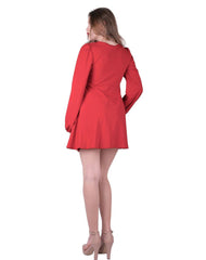 Vestido Mujer Formal Rojo Stfashion 71005011