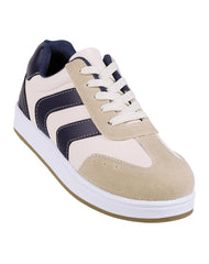 Tenis Niño Casual Beige Stfashion 19904111