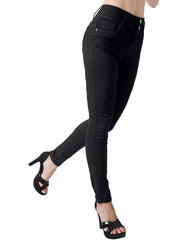 Jeans Mujer Moda Skinny Negro Fergino 52905007