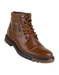 Botin Hombre Casual Café Capa De Ozono 06004227