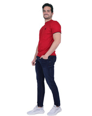 Jeans Hombre Moda Slim Azul American Fly 51405416