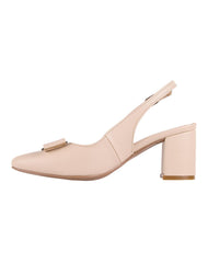 Zapatilla Mujer Tacon Beige Lady Paulina 02704207
