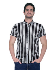 Camisa Hombre Casual Slim Blanco Stfashion 50505400