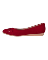 Flat Mujer Rojo Caramel 06204102