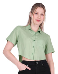 Blusa Mujer Verde Stfashion 60405403