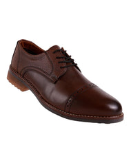 Zapato Hombre Oxford Vestir Café Piel Lugo Conti 04704201