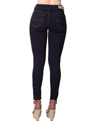 Jeans Básico Mujer Oggi Satin 59101927 Mezclilla Stretch