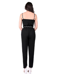 Jumpsuit Mujer Casual Negro Stfashion 52404249