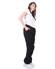 Pantalón Mujer Moda Cargo Negro Evolution 71805210