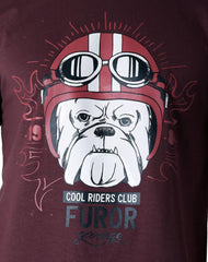 Playera Hombre Moda Camiseta Vino Furor 62107026