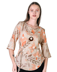 Blusa Mujer Beige Paloma 56405416