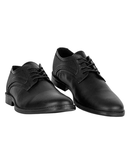 Zapato Oxford Vestir Oxford Hombre Negro Piel Stfashion 14904000