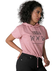 Playera Mujer Moda Camiseta Rosa Stfashion 72604663