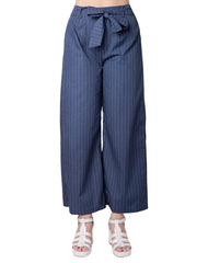 Pantalón Mujer Moda Recto Azul Stfashion 79305051