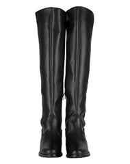Bota Mujer Casual Piso Negro Stfashion 14403900