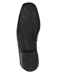 Zapato Hombre Mocasín Casual Negro Piel Sebastian 14903802