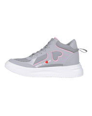 Tenis Mujer Casual Plataforma Gris Stfashion 19804100