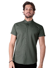 Camisa Hombre Casual Slim Verde Stfashion 50505031