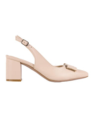 Zapatilla Mujer Tacon Beige Lady Paulina 02704207