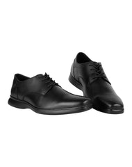 Zapato Hombre Oxford Vestir Negro Piel Flexi 02504086