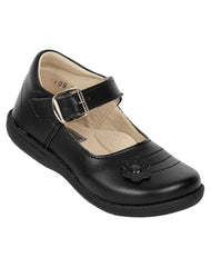 Zapato Niña Escolar Piso Negro Krsh 19202402