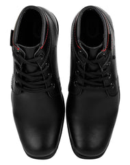 Zapato Joven Escolar Negro Krsh 19203013