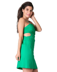 Vestido Mujer Casual Verde Stfashion 64104659