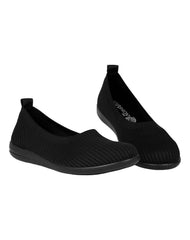 Flat Mujer Negro Stfashion 05104101