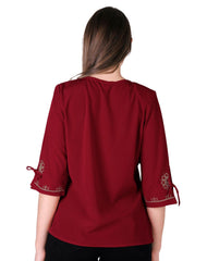 Blusa Mujer Rojo Paloma 56405215