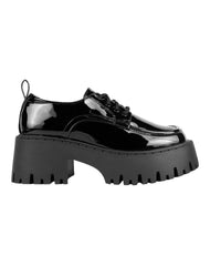 Zapato Mujer Oxford Casual Tacon Negro Perugia 06104103