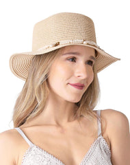 Sombrero Mujer Playa Beige Sc London 56705026